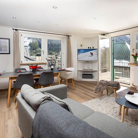Le Panoramic Mont Blanc Apartment - Chamonix All Year المظهر الخارجي الصورة