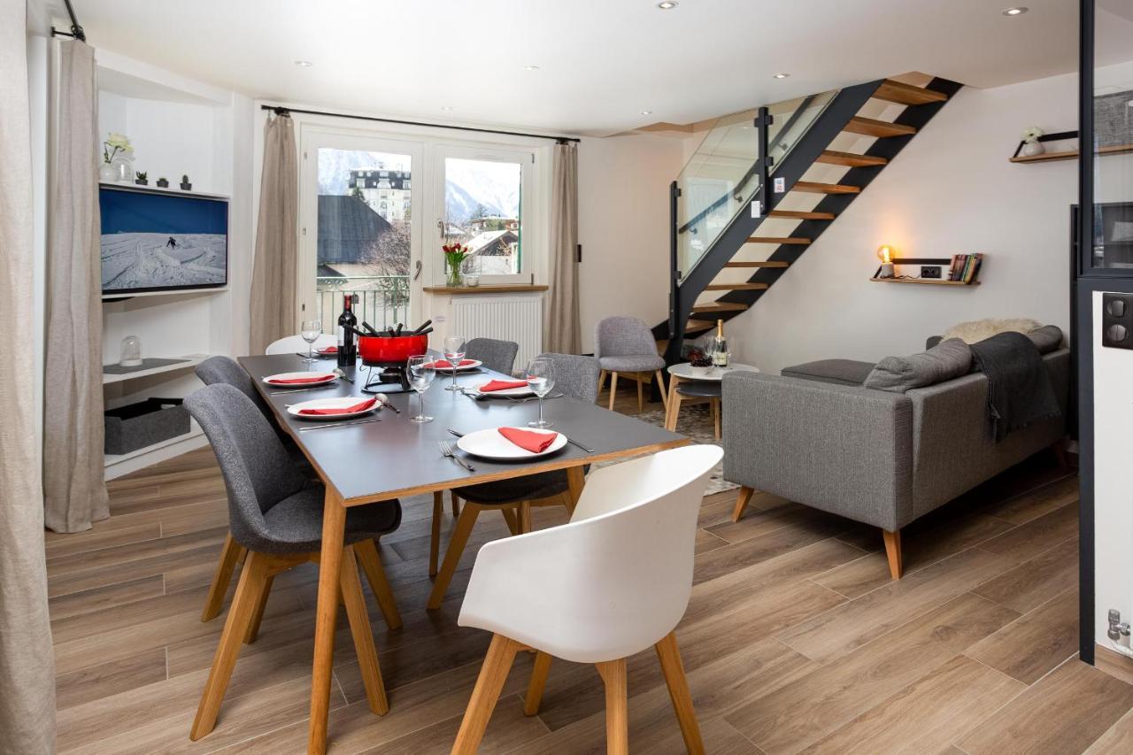 Le Panoramic Mont Blanc Apartment - Chamonix All Year المظهر الخارجي الصورة