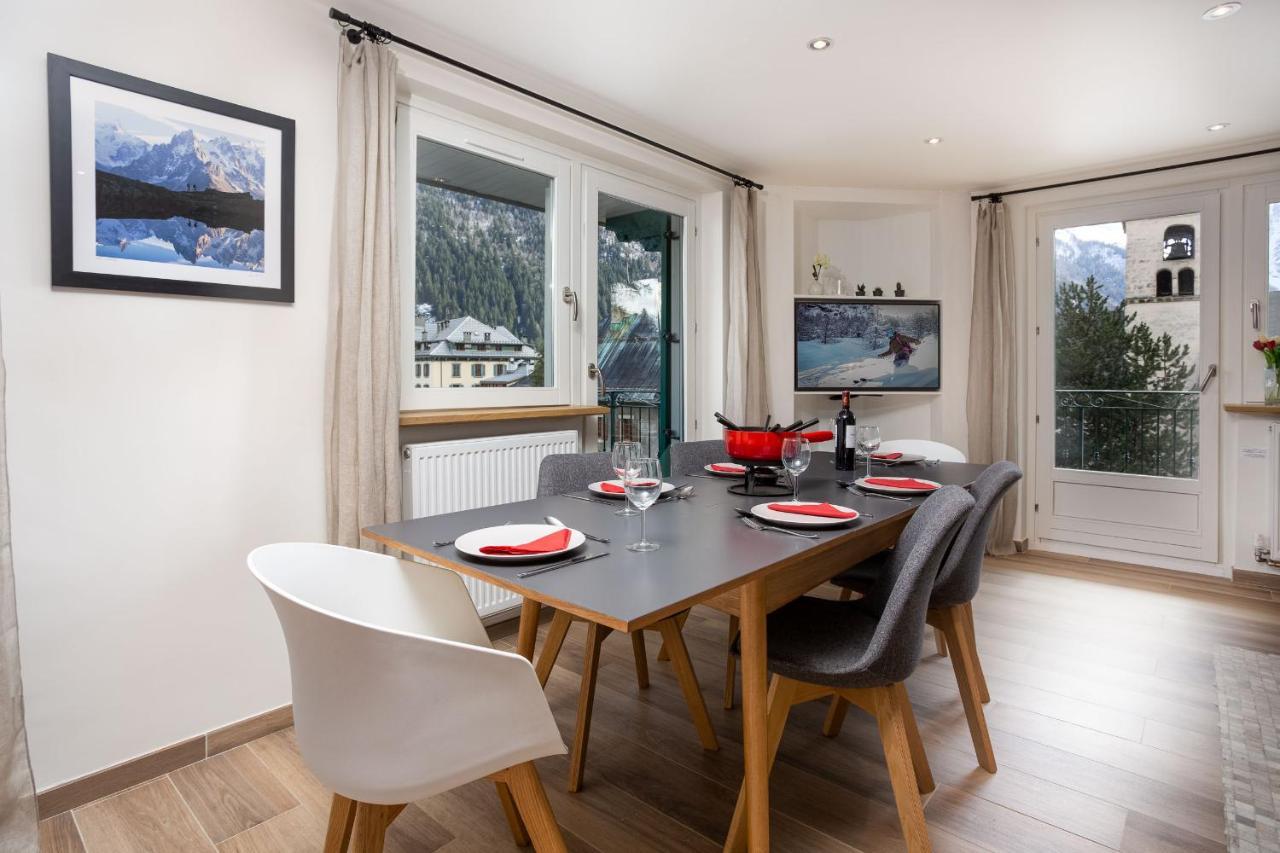 Le Panoramic Mont Blanc Apartment - Chamonix All Year المظهر الخارجي الصورة