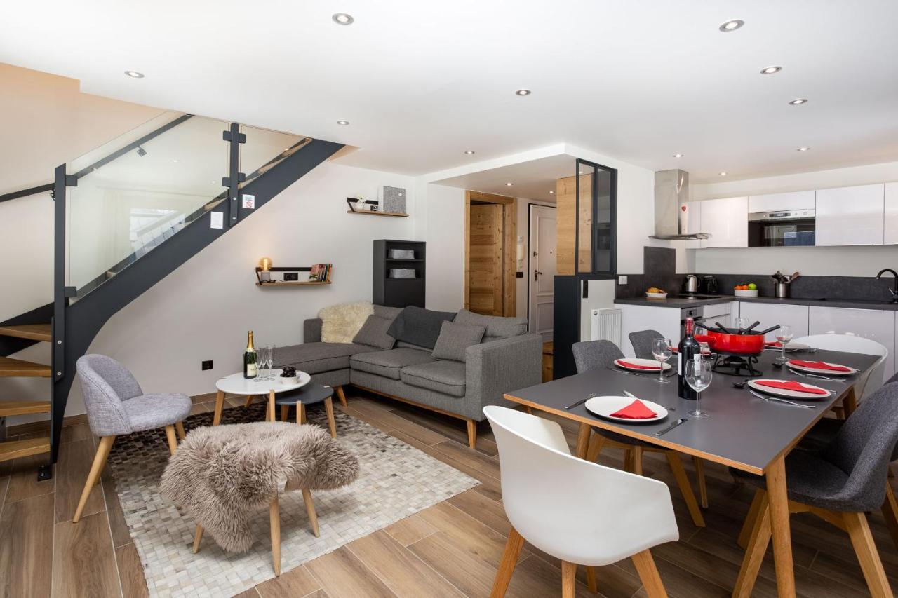 Le Panoramic Mont Blanc Apartment - Chamonix All Year المظهر الخارجي الصورة