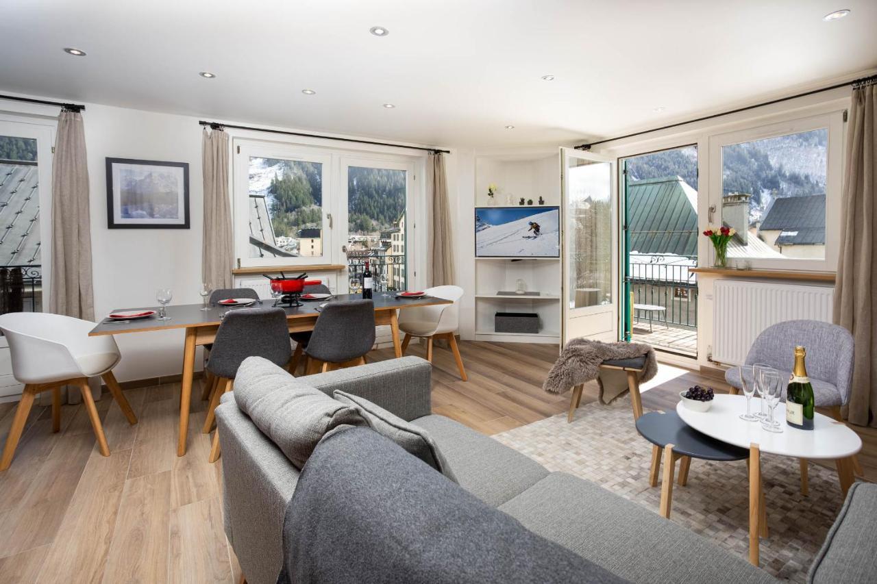 Le Panoramic Mont Blanc Apartment - Chamonix All Year المظهر الخارجي الصورة